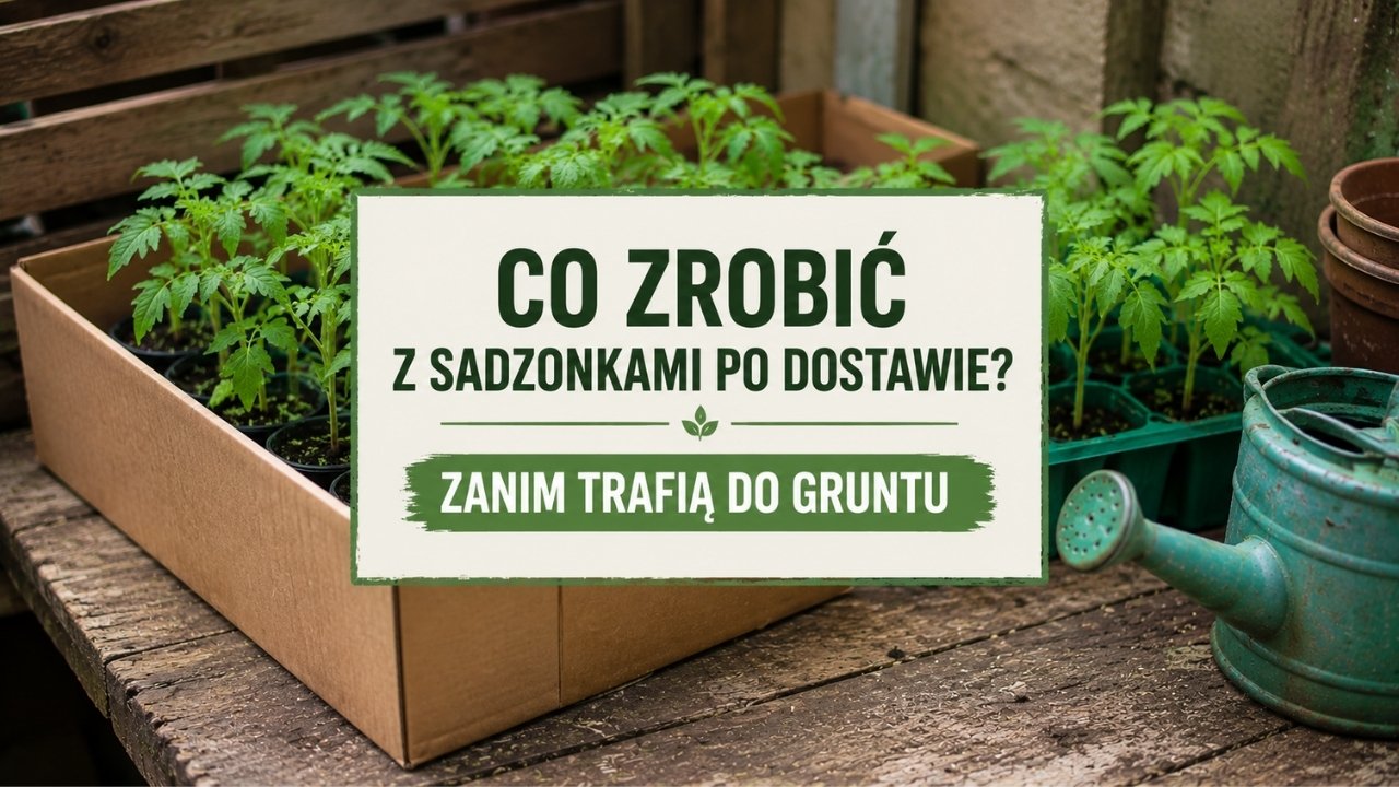 Co zrobić z sadzonkami zanim trafią do gruntu?