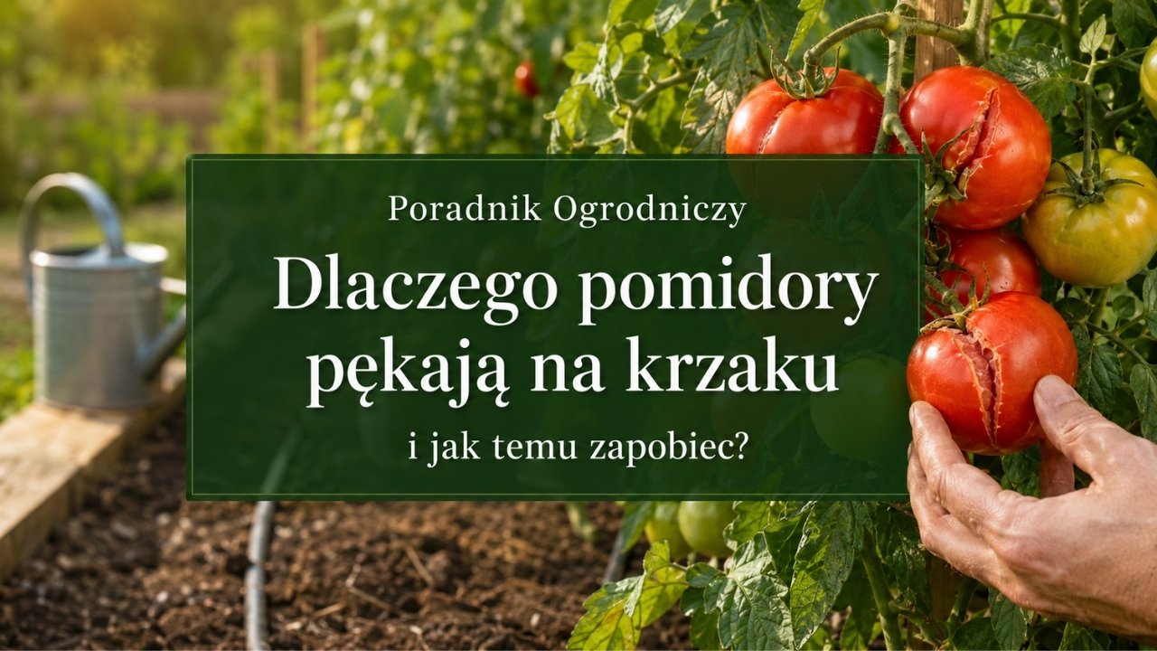Dlaczego pomidory pękają na krzaku i jak temu zapobiec?