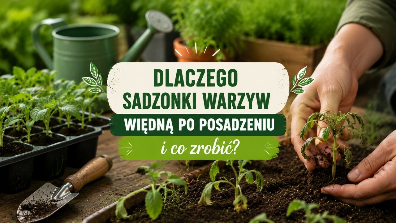 Dlaczego sadzonki warzyw więdną?