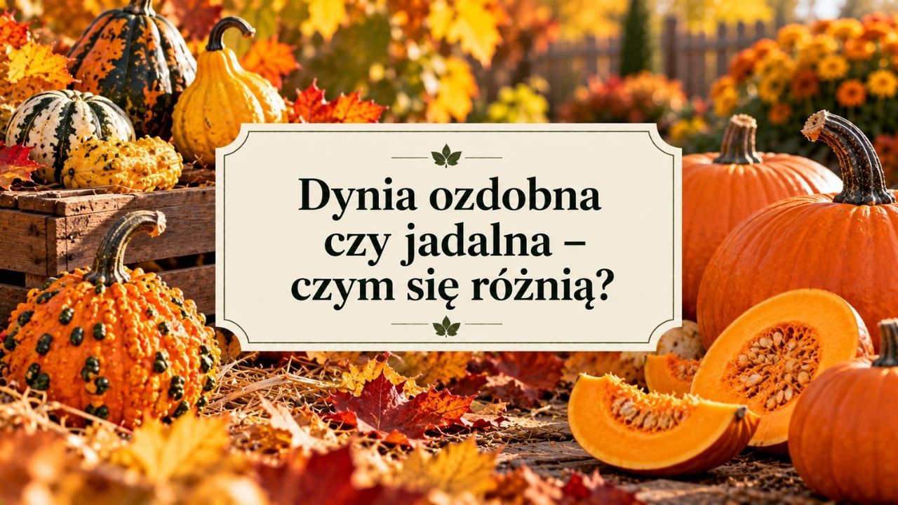 Dynia ozdobna czy jadalna - co po Halloween?