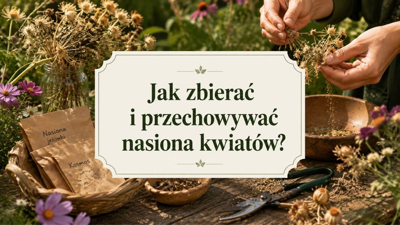 Jak zbierać i przechowywać nasiona kwiatów?