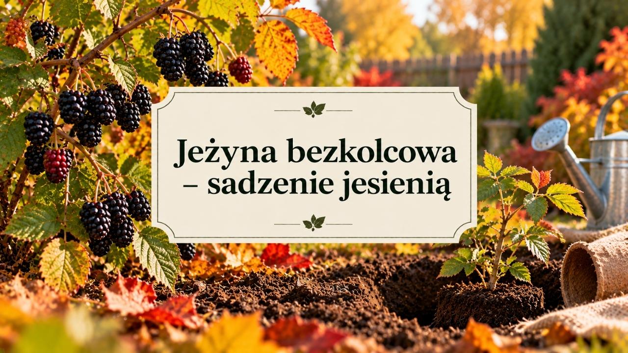 Jeżyna bezkolcowa - sadzenie jesienią