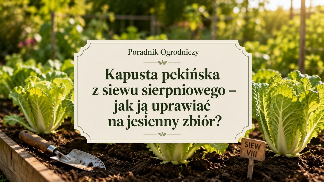 kapusta pekińska z siewu sierpniowego