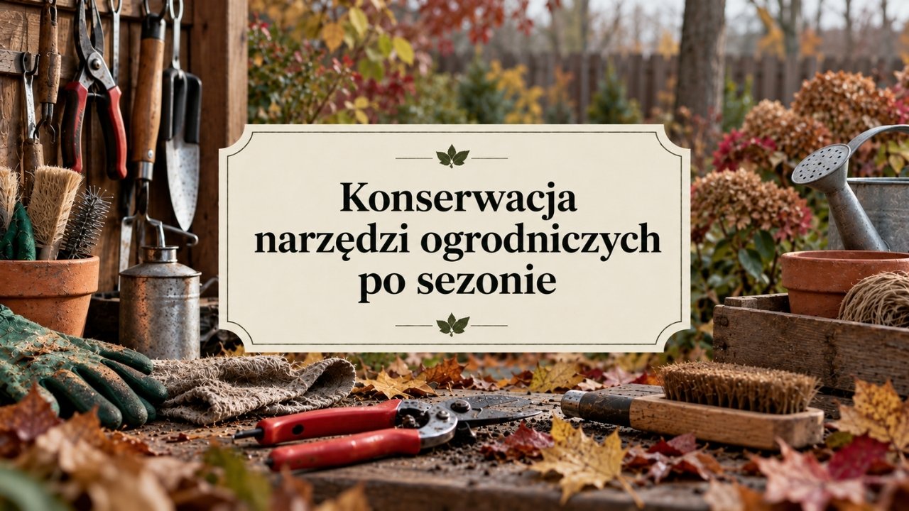 Konserwacja narzędzi ogrodniczych po sezonie