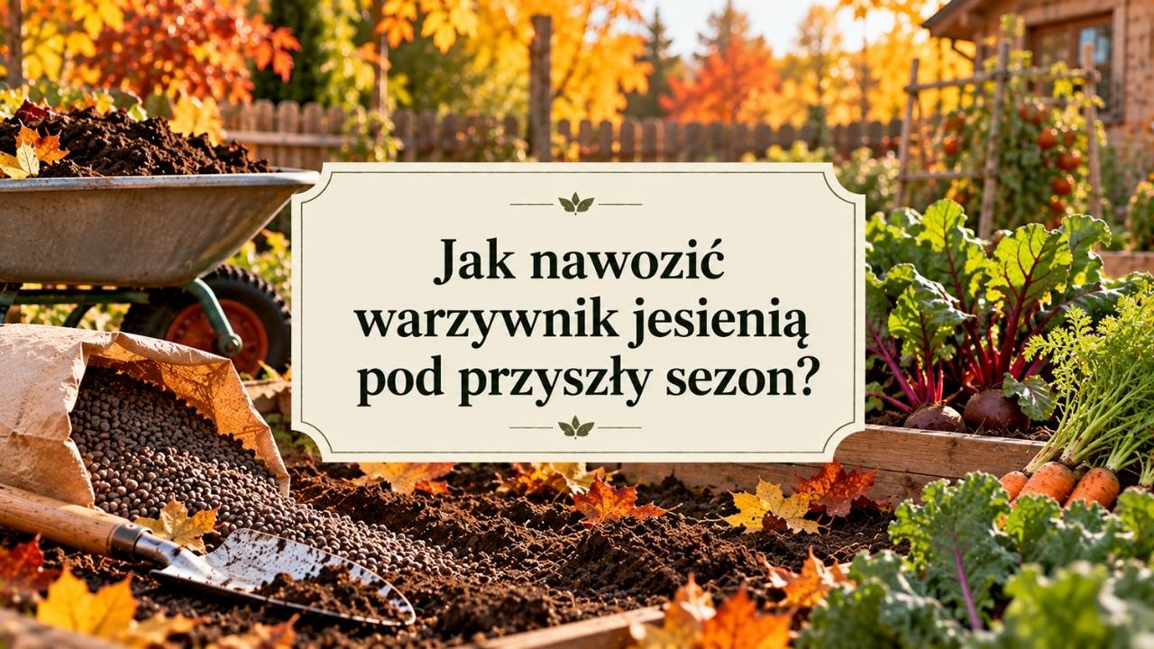 Obornik czy kompost - jak nawozić jesienią?