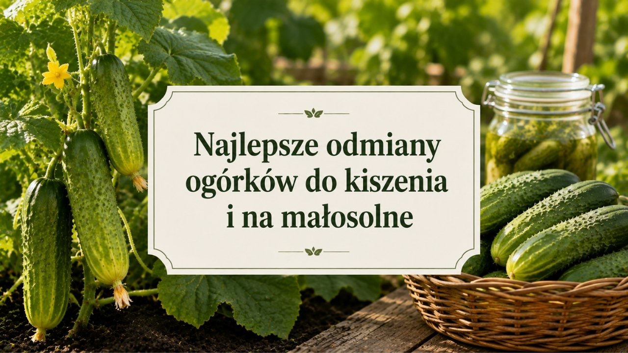 Ogórki do kiszenia - jakie odmiany wybrać?
