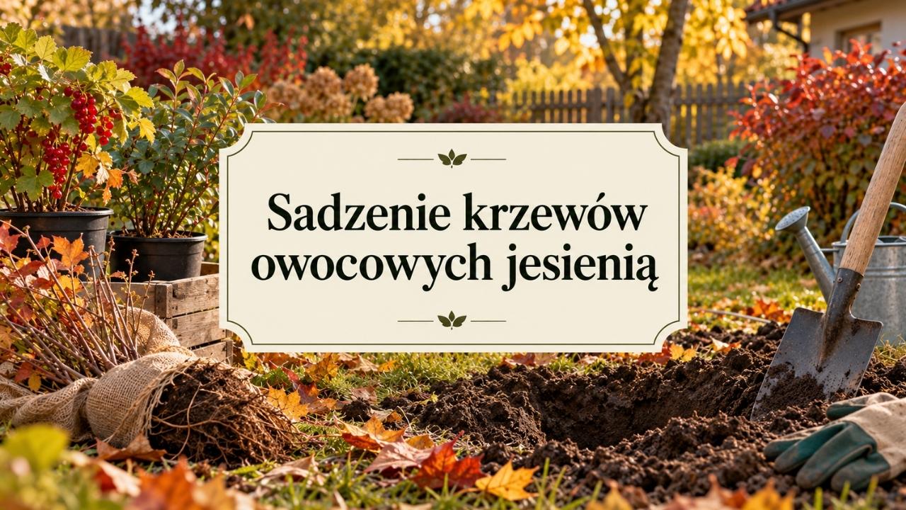 Sadzenie krzewów owocowych jesienią