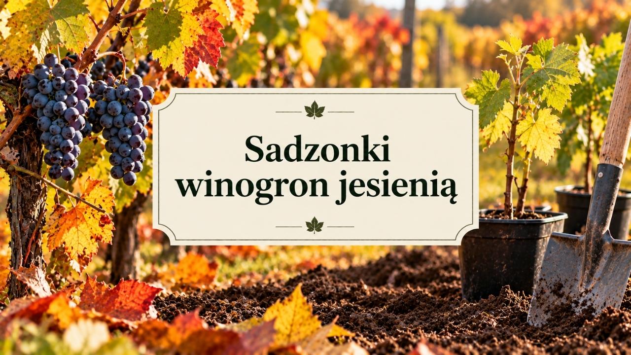 Sadzonki winogron jesienią - sadzenie i zima