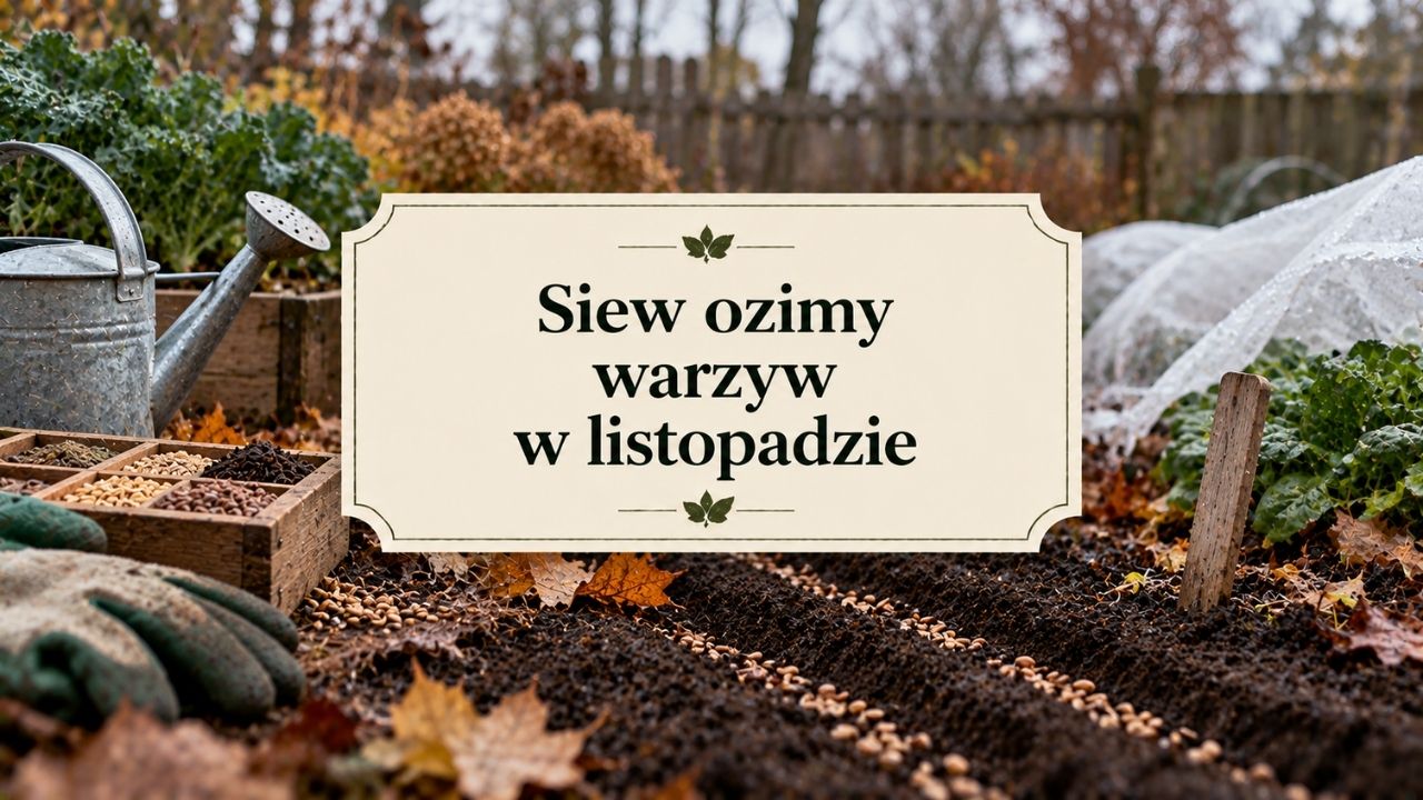 Siew ozimy warzyw - co siać w listopadzie?