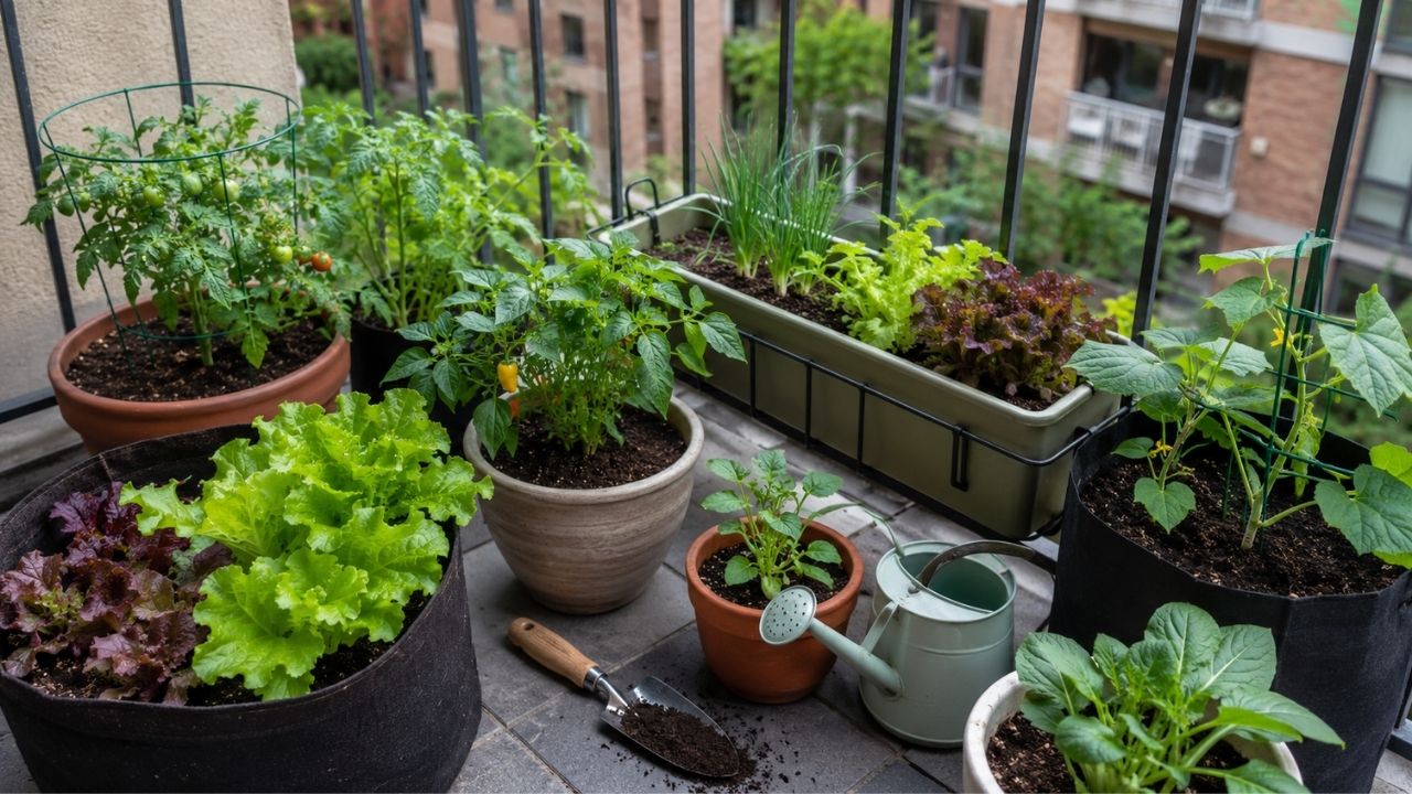 sadzonki warzyw na balkon