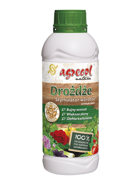 DROŻDŻE – STYMUFLOR-D – STYMULATOR WZROSTU ROŚLIN 1l BIO