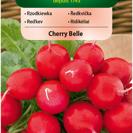 Nasiona - RZODKIEWKA CHERRY BELLE 5G