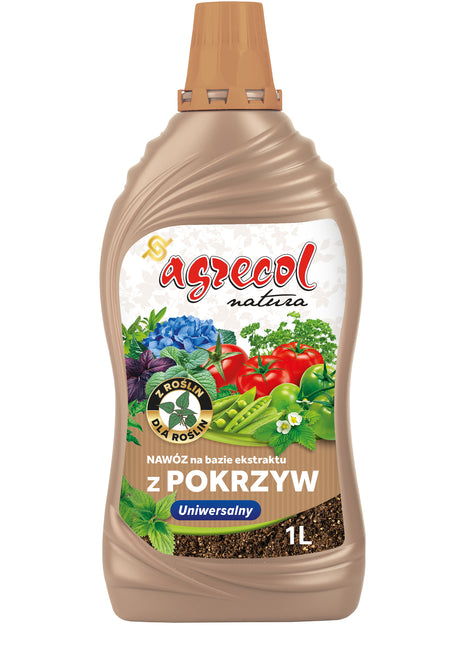 Nawóz na bazie ekstraktu z pokrzyw uniwersalny 1L