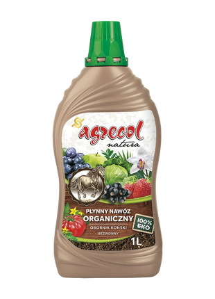 OBORNIK KOŃSKI - NAWÓZ ORGANICZNY PŁYNNY 1L - Niezłe Ziółko