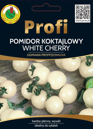 Nasiona Pomidora Koktajlowego - ‘White Cherry’ 0,1g - Niezłe Ziółko