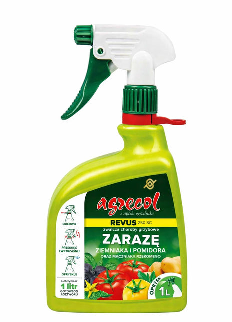 Revus 250 SC 1L – pre-RTU na zarazę pomidora i ziemniaka, gotowy do użycia