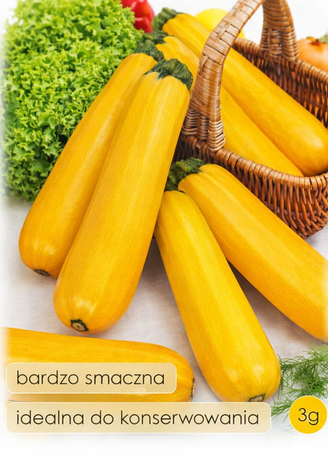 Nasiona - Cukinia GOLDENA 3g