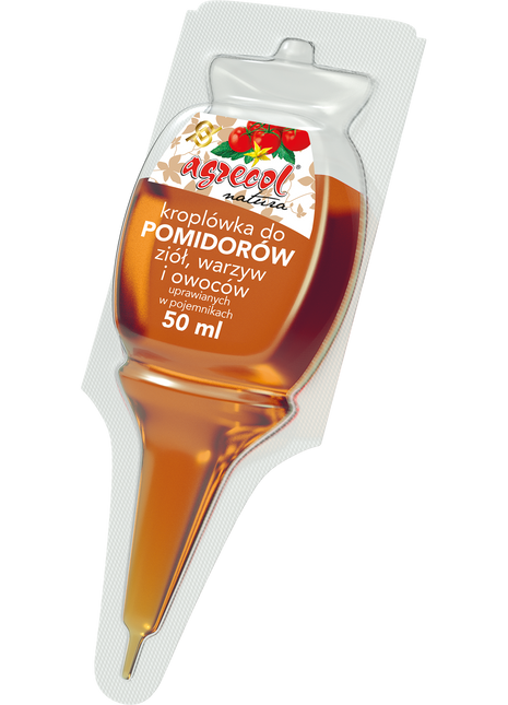 KROPLÓWKA DO POMIDORÓW, ZIÓŁ, WARZYW I OWOCÓW UPRAWIANYCH W POJEMNIKACH 50ml BIO