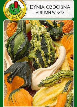 Nasiona – Dynia Ozdobna Autumn Wings Mieszana 1g - Niezłe Ziółko