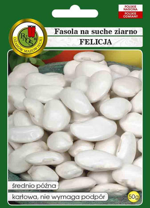 Nasiona - Fasola na Suche Nasiona Felicja 50g - Niezłe Ziółko