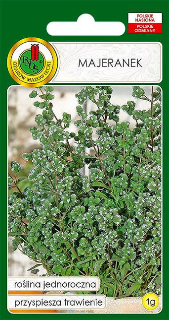 Nasiona - MAJERANEK 1g - Niezłe Ziółko