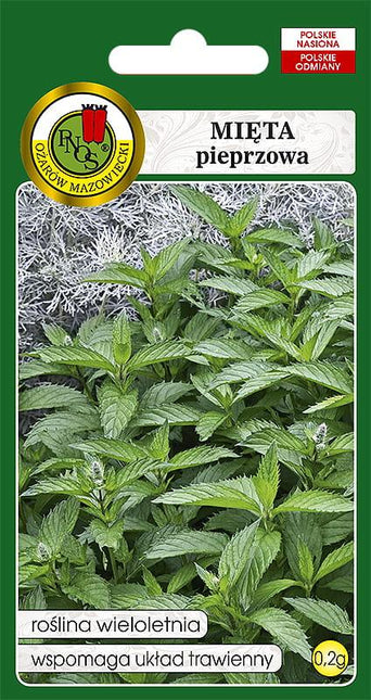 Nasiona - MIĘTA PIEPRZOWA 0,2g - Niezłe Ziółko