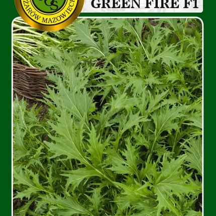 Nasiona - MUSZTARDOWIEC GREEN FIRE F1 0,3g - Niezłe Ziółko