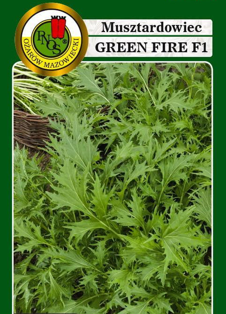 Nasiona - MUSZTARDOWIEC GREEN FIRE F1 0,3g - Niezłe Ziółko