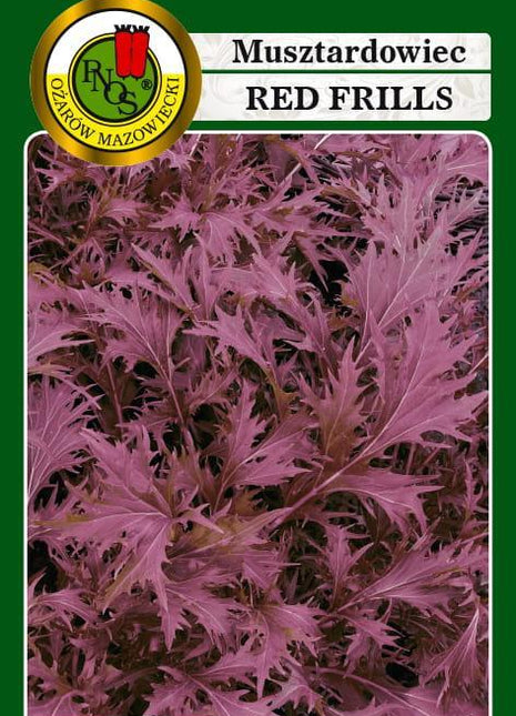 Nasiona - MUSZTARDOWIEC RED FRILLS 0,5g - Niezłe Ziółko