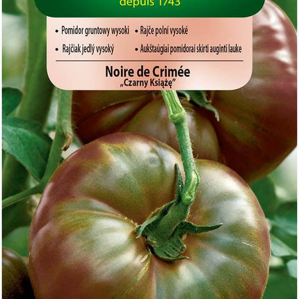 Nasiona - NOIRE DE CRIMEE POMIDOR CZARNY 0,5G - Niezłe Ziółko