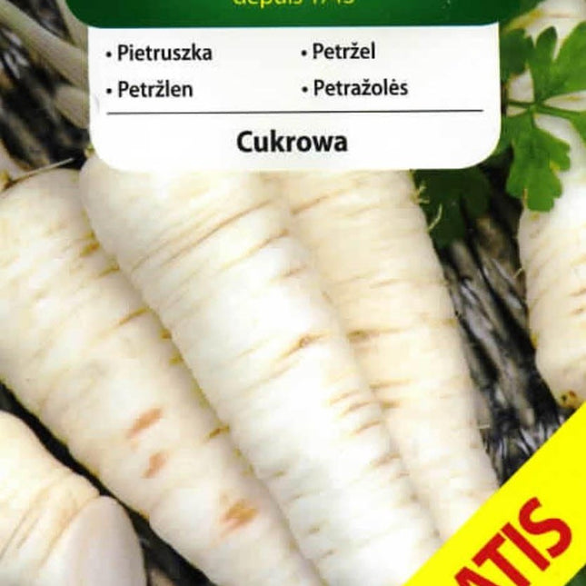 Nasiona - PIETRUSZKA CUKROWA WCZESNA + 50% GRATIS 7,5G - Niezłe Ziółko