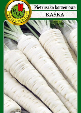 Nasiona - Pietruszka korzeniowa Kaśka 5g (około 4250 sztuk nasion w opakowaniu) - Niezłe Ziółko