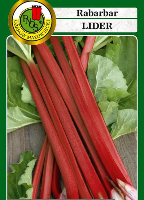 Nasiona - RABARBAR LIDER 2g - Niezłe Ziółko