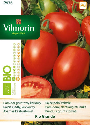 Nasiona Pomidora - Rio Grande BIO 0,5g - Niezłe Ziółko