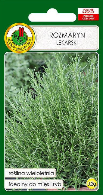 Nasiona - ROZMARYN 0,2g - Niezłe Ziółko