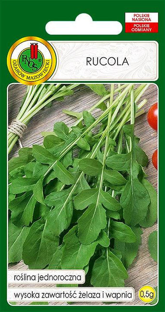 Nasiona - RUCOLA ERUCA SATIVA 0,5g - Niezłe Ziółko