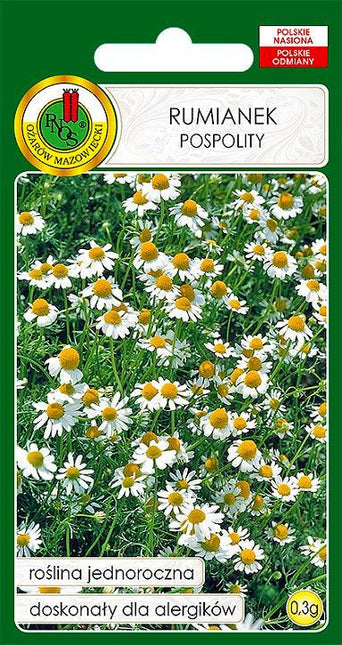 Nasiona - RUMIANEK POSPOLITY 0,3g - Niezłe Ziółko
