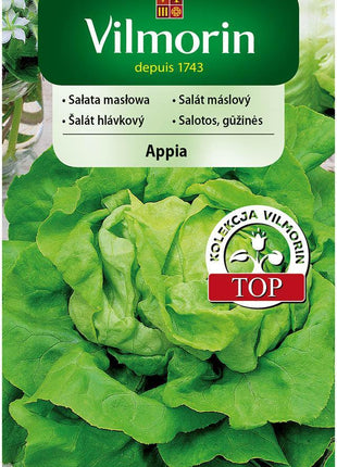 Nasiona – Sałata Masłowa Appia 0,5g - Niezłe Ziółko