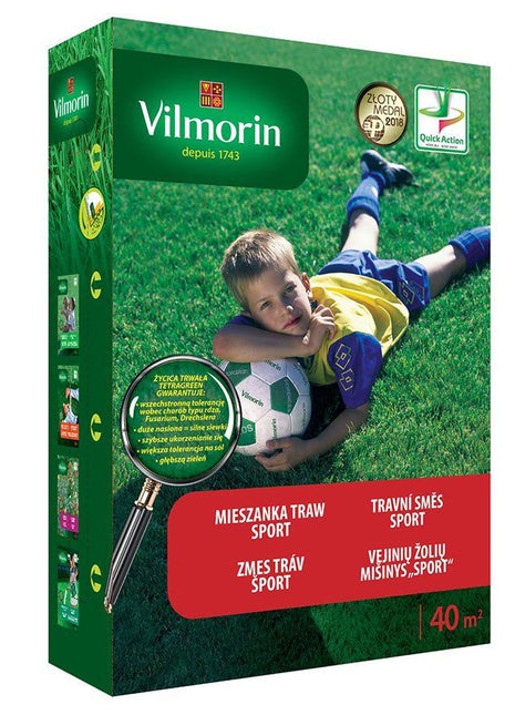 Nasiona - Trawa sportowa Vilmorin 40 m² 1 kg - Niezłe Ziółko