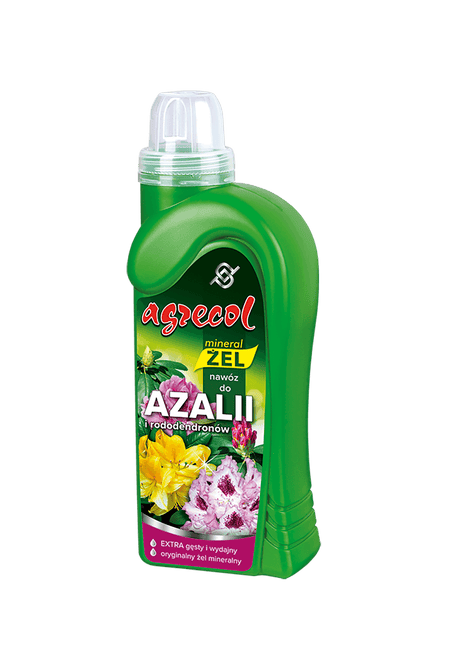 NAWÓZ DO AZALII I RODODENDRONÓW - MINERAL ŻEL 0,5L - Niezłe Ziółko