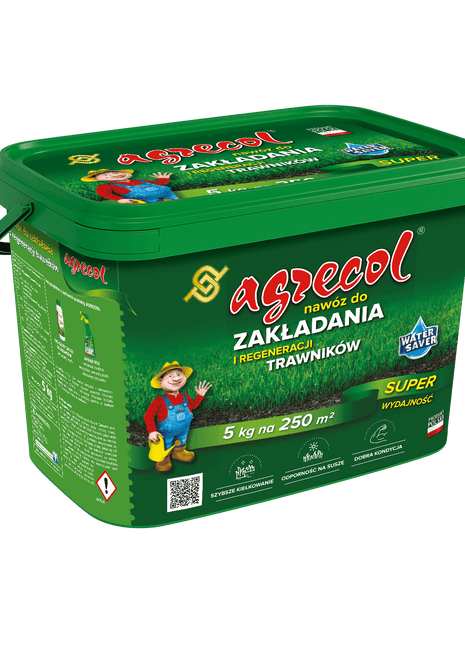 NAWÓZ DO ZAKŁADANIA I REGENERACJI TRAWNIKÓW 5KG - Niezłe Ziółko