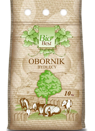 NAWÓZ SUSZONY - OBORNIK BYDLĘCY BIOBEST 10KG BIO - Niezłe Ziółko