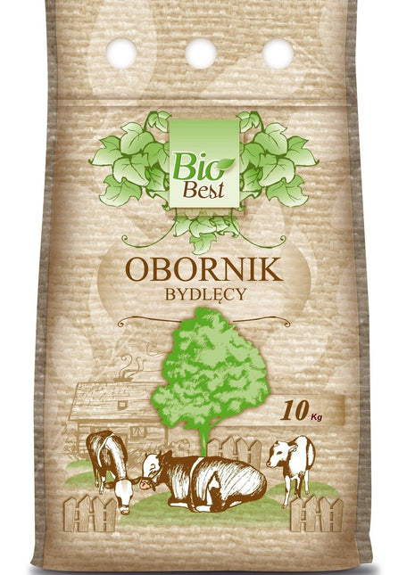 NAWÓZ SUSZONY - OBORNIK BYDLĘCY BIOBEST 10KG - Niezłe Ziółko