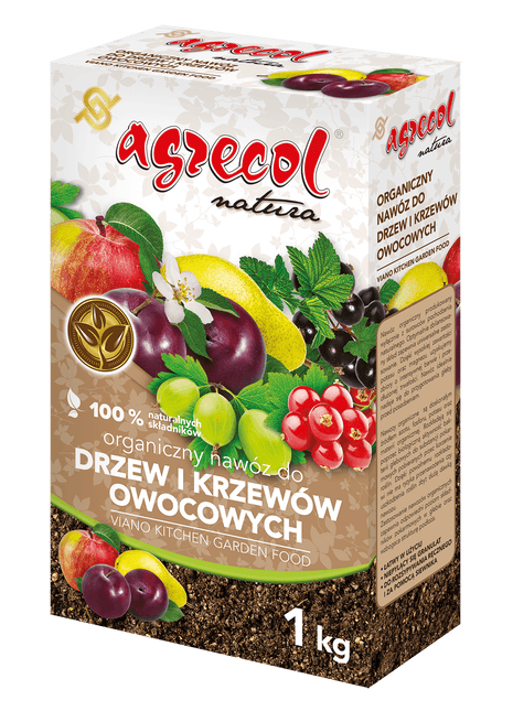 ORGANICZNY NAWÓZ - DO DRZEW I KRZEWÓW OWOCOWYCH 1KG - Niezłe Ziółko