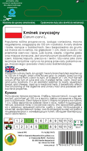 Nasiona - Kminek zwyczajny 3G