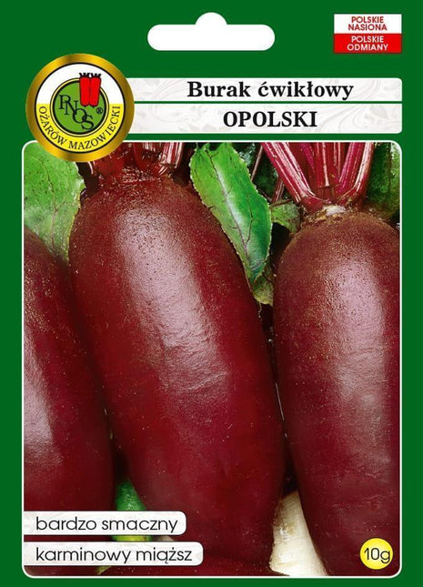Nasiona - BURAK ĆWIKŁOWY OPOLSKI  10g - Niezłe Ziółko