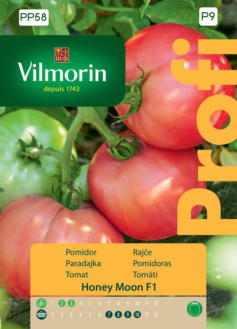 Nasiona - HONEY MOON F1 POMIDOR MALINOWY 7 SZTUK ZIAREN OKAZJA - Niezłe Ziółko