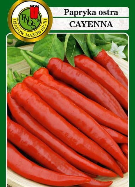 Nasiona - PAPRYKA CAYENNA 0,5g - Niezłe Ziółko
