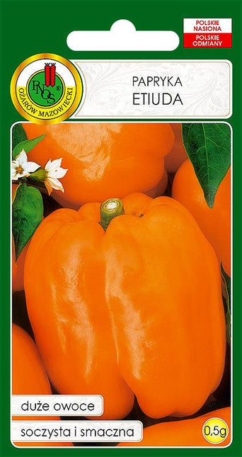 Nasiona - PAPRYKA ETIUDA 0,5g - Niezłe Ziółko