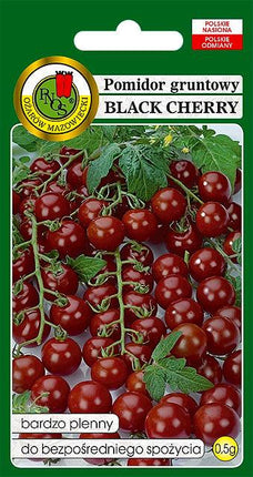 POMIDOR BLACK CHERRY WYSOKI 0,5g - nasiona - Niezłe Ziółko